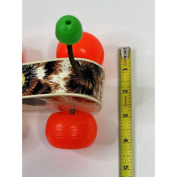 Fisher Price 1965 Little Snoopy Plastic Pull Along Toy Dog VINTAGE - Picture 12 of 13